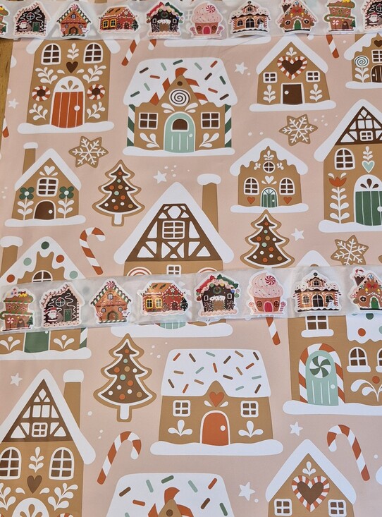 Smilemail Other - Poly Mailer SET 20 - 12x15.5 + 60 - Stickers Gingerbread House Christmas Holiday